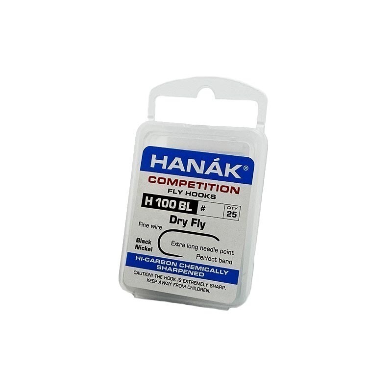Hanak H 100 Bl Dry Fly Hook 20